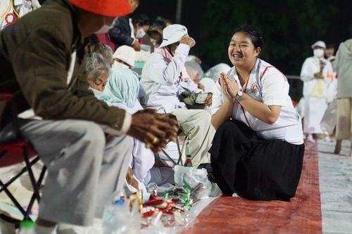 ภาพ No.205578:V.53 สารพัดV สารพัดดี ที่วัดโบสถ์บน ในโครงการธรรมยาตรา กตัญญูบูชา มหาปูชนียาจารย์ พระมงคลเทพมุนี(สด จนฺทสโร) พระผู้ปราบมาร อนุสรณ์สถาน 7 แห่ง ปีที่ 13 ระหว่างวันที่ 2-31 มกราคม พ.ศ. 2568