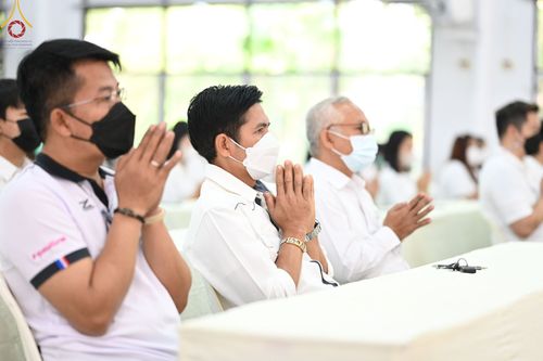 ภาพ No.77351:โครงการเสริมสร้างมาตรฐานคุณธรรมจริยธรรมของพนักงาน และลูกจ้างเทศบาลเมืองคลองหลวง ประจำปีงบประมาณ พ.ศ.๒๕๖๖  วันอังคารที่ ๒๘ กุมภาพันธ์ พ.ศ.๒๕๖๖  ณ วัดพระธรรมกาย อ.คลองหลวง จ.ปทุมธานี