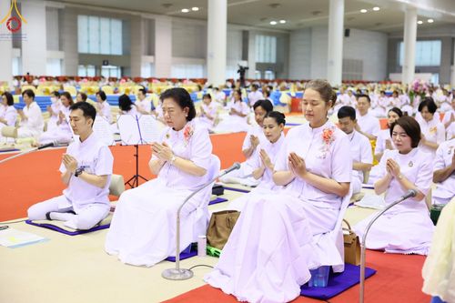 ภาพ No.146974:การต้อนรับพระสังฆาธิการ 2,000 กว่าวัดทั่วประเทศ และพิธีบูชาข้าวพระ เนื่องในวันสมาธิโลก วันอาทิตย์ที่ 4 สิงหาคม พ.ศ. 2567 ณ สภาธรรมกายสากล วัดพระธรรมกาย