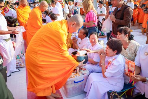 ภาพ No.312898:วันอาทิตย์ที่ 8 มีนาคม พ.ศ.2569 ทำบุญเมืองนครราชสีมา 558 ปี ตักบาตรพระ 10,000 รูป (ภาพชุดที่ 2)