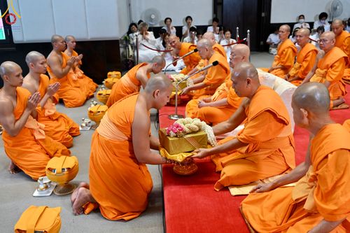 ภาพ No.137839:พิธีอุปสมบทสามเณรอุทิศชีวิต 11 รูป วันวิสาขบูชา พุธที่ 22 พฤษภาคม พ.ศ.2567 ณ อุโบสถ วัดพระธรรมกาย