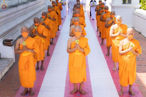 ภาพ No.66314:พิธีอุปสมบทวัดวรนายกรังสรรค์เจติยบรรพตาราม อ.บางปะหัน จ.พระนครศรีอยุธยา รับบุญจัดงานโดยศูนย์อบรมเยาวชนบางปะหัน และสำนักศรัทธาภิบาล เมื่อวันที่ 7 ธันวาคม พ.ศ. 2565