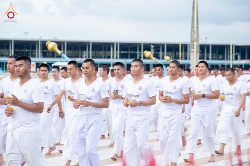 ภาพ No.350442:วันที่ 19-20 กันยายน พ.ศ. 2569 โครงการบรรพชาพัฒนาคุณธรรม จริยธรรม สำหรับนักเรียนนายสิบตำรวจ (นสต.) รุ่นที่ 16 ศูนย์ฝึกอบรมตำรวจภูธรภาค 1 ณ สภาธรรมกายสากล ห้องแก้วสารพัดนึก 2