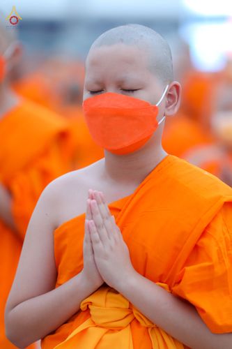 ภาพ No.79946:พิธีขอบรรพชา , พิธีคล้องอังสะ พิธีขอสรณคมน์และศีล , พิธีขอนิสสัย ในโครงการบรรพชาสามเณรฟื้นฟูพระพุทธศาสนาทั่วไทย วันเสาร์ที่ 8 เมษายน พ.ศ.2566