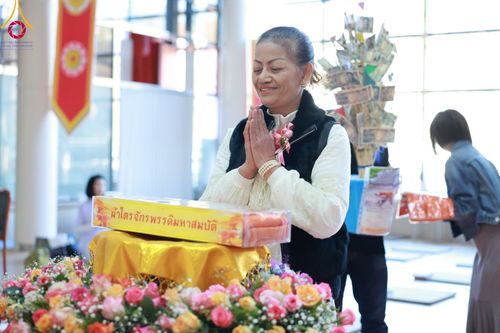 ภาพ No.95456:พิธีทอดกฐินบรมจักรพรรดิสร้างทุกสิ่ง วัดพระธรรมกายยามานาชิ ประเทศญี่ปุ่น วันอาทิตย์ที่ 19 พฤศจิกายน พ.ศ. 2566