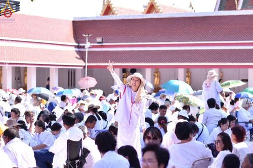 ภาพ No.204005:V.52 สารพัดV สารพัดดี ที่วัดสองพี่น้อง ในโครงการธรรมยาตรา กตัญญูบูชา มหาปูชนียาจารย์ พระมงคลเทพมุนี(สด จนฺทสโร) พระผู้ปราบมาร อนุสรณ์สถาน 7 แห่ง ปีที่ 13 ระหว่างวันที่ 2-31 มกราคม พ.ศ. 2568