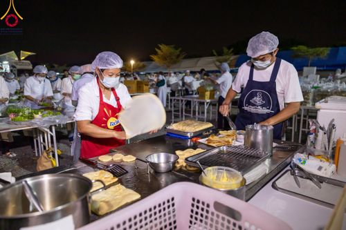 ภาพ No.115622:พิธีถวายภัตตาหารเป็นสังฆทาน แด่คณะพระธรรมยาตรา ปีที่ 12 วันที่ 20 มกราคม พ.ศ. 2567 ณ วัดโบสถ์(บน) บางคูเวียง จ.นนทบุรี