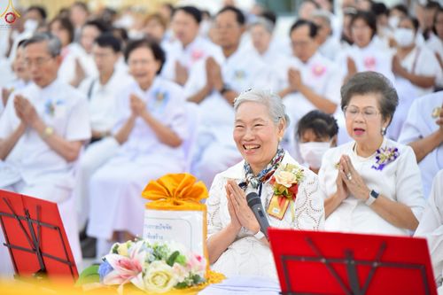 ภาพ No.230062:วันพฤหัสบดีที่ 26 มิถุนายน พ.ศ. 2568 พิธีทอดผ้าป่าฉลองอาคารชุดศูนย์ปฏิบัติธรรมน้ำใสใจสว่าง น้อมบูชาธรรมอายุวัฒนะมงคล 81 ปี หลวงพ่อธัมมชโย ณ ศูนย์ปฏิบัติธรรมน้ำใสใจสว่าง เขตบางกอกน้อย กรุงเทพมหานคร