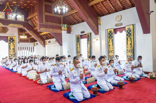 ภาพ No.76313:พิธีต้อนรับสัญญาบัตร - พัดยศ   พระวชิรกิจโสภณ  ณ อุโบสถวัดบ้านขุน ตำบลบ่อหลวง อำเภอฮอด จังหวัดเชียงใหม่ วันศุกร์ที่ ๑๗ เดือน กุมภาพันธ์ พุทธศักราช ๒๕๖๖