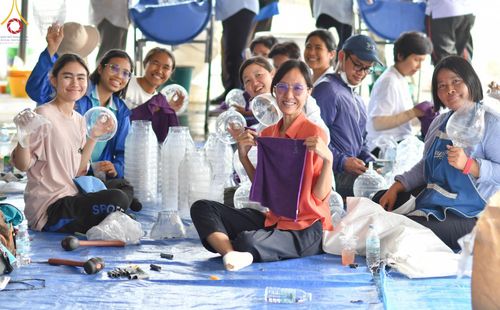 ภาพ No.127437:V.31 ทุ่มเทเพื่อบางกล่ำ การเตรียมงานของเจ้าหน้าที่หน่วยงานต่างๆ  เพื่องานธรรมยาตราอัญเชิญพระบรมสารีริกธาตุ ประดิษฐาน ณ มหารัตนเจดีย์สิริปทุมสวรรค์ (เจดีย์อริยพุทธะ 5 พระองค์) ณ ศูนย์ปฏิบัติธรรมภาคใต้ อ.บางกล่ำ จ.สงขลา ระหว่างวันที่ 9-10 มีนาคม พ.ศ. 2567