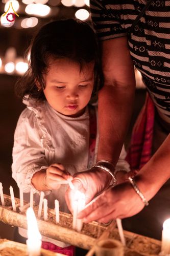 ภาพ No.176160:พิธีทอดกฐินสมทบ โดยมูลนิธิธรรมกาย ในนามหลวงพ่อธัมมชโย ณ วัดสัทธนารามา บานา วิหาร เมืองไดยุน รัฐอรุนาจาลประเทศ ประเทศอินเดีย วันที่ 15 พฤศจิกายน พ.ศ. 2567