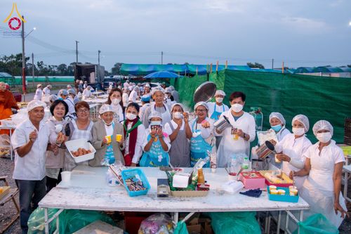 ภาพ No.118854:พิธีถวายภัตตาหารเป็นสังฆทาน แด่คณะพระธรรมยาตรา ปีที่ 12 วันที่ 26 มกราคม พ.ศ. 2567 ณ อนุสรณ์สถานบางปลา จ.นครปฐม