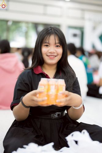 ภาพ No.243045:วันพฤหัสบดีที่ 4 กันยายน พ.ศ. 2568 เวลา 07.00-08.15 น. มหาวิทยาลัยเกษตรศาสตร์ กำแพงแสน ร่วมทำบุญตักบาตร Freshy KU85 พระสงฆ์ 85 รูป