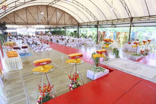 ภาพ No.76863:พิธีทอดผ้าป่าแก้วสำเร็จ เพื่อปูพื้นอาคารอเนกประสงค์ทั้ง 4 หลัง วันอาทิตย์ที่ 26 กุมภาพันธ์ พ.ศ. 2566 ณ ศูนย์ปฏิบัติธรรมนานาชาติเบตง จ.ยะลา