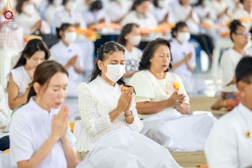 ภาพ No.100135:พิธีบุพเปตพลี  ครั้งที่ 143 วันที่ 27 พฤศจิกายน พ.ศ. 2566 วันพระ ขึ้น 15 ค่ำ เดือน 12 ณ หอฉันคุณยายอาจารย์ฯ วัดพระธรรมกาย