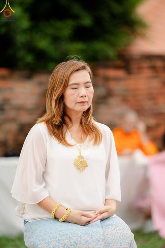 ภาพ No.138512:พิธีตักบาตร วัดราชบูรณะ จ.พระนครศรีอยุธยา วันที่ 25 พฤษภาคม พ.ศ.2567