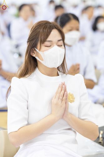 ภาพ No.76919:พิธีบูชาข้าวพระ ในวันมาฆบูชา อาทิตย์ต้นเดือนที่ 6 มีนาคม พ.ศ. 2566 ณ วัดพระธรรมกาย จ.ปทุมธานี