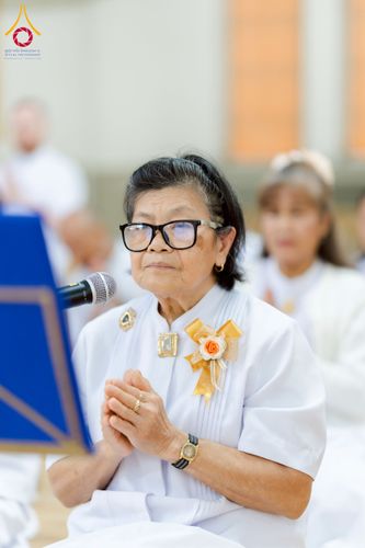 ภาพ No.232745:วันอาทิตย์ที่ 6 กรกฏาคม พ.ศ. 2568 พิธีบูชาข้าวพระ ณ วัดพระธรรมกายนอร์ธสวีเดน