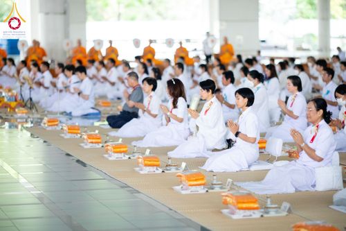 ภาพ No.209890:วันพุธที่ 26 กุมภาพันธ์ พ.ศ. 2568 พิธีบุพเปตพลี ครั้งที่ 159 ณ หอฉันคุณยายอาจารย์จันทร์ขนนกยูง วัดพระธรรมกาย