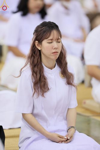 ภาพ No.159145:พิธีบูชาข้าวพระ ในวันอาทิตย์ต้นเดือน วันที่ 6 ตุลาคม พ.ศ. 2567 ณ สภาธรรมกายสากล วัดพระธรรมกาย