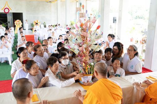 ภาพ No.157202:พิธีทอดผ้าป่าติดตั้งอิฐมวลเบาและฝ้าเพดาน ณ ศูนย์ปฏิบัติธรรมน้ำใสใจสว่าง บางกอกน้อย กรุงเทพมหานคร วันเสาร์ที่ 14 กันยายน พ.ศ. 2567