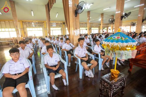 ภาพ No.205172:พิธีทอดผ้าป่าทำนุบำรุงศาสนสถาน ณ วัดบางขัน ตำบลคลองหนึ่ง อำเภอคลองหลวง จังหวัดปทุมธานี ในโครงการธรรมยาตรา กตัญญูบูชา มหาปูชนียาจารย์ พระมงคลเทพมุนี(สด จนฺทสโร) พระผู้ปราบมาร อนุสรณ์สถาน 7 แห่ง ปีที่ 13 วันที่ 30 มกราคม พ.ศ. 2568