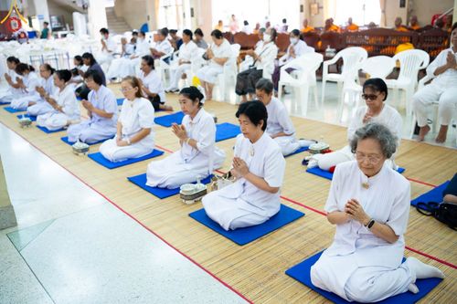 ภาพ No.101123:พิธีอุปสมบทหมู่ ในโครงการอุปสมบทบูชาธรรม มหาปูชนียาจารย์ พ.ศ. 2566 ณ วัดท่าเกวียน อำเภอพนมสารคาม จังหวัดฉะเชิงเทรา วันที่ 5 ธันวาคม พ.ศ. 2566