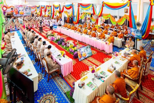 การลงพื้นที่ตรวจเยี่ยมและติดตามผลการดำเนินงาน โครงการสร้างความปรองดองสมานฉันท์ โดยใช้หลักธรรมทางพระพุทธศาสนา "หมู่บ้านรักษาศีล5" จังหวัดปทุมธานี