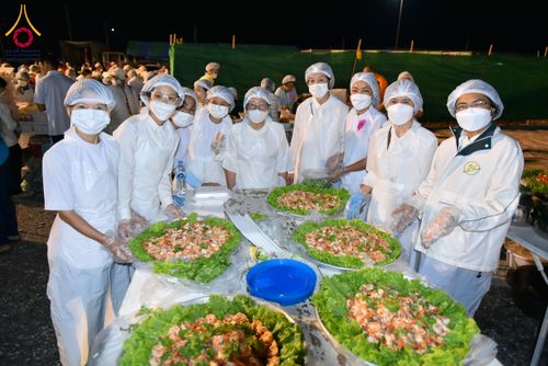 ภาพ No.118029:พิธีถวายภัตตาหารเป็นสังฆทาน แด่คณะพระธรรมยาตรา ปีที่ 12 วันที่ 24 มกราคม พ.ศ. 2567 ณ อนุสรณ์สถานบางนางแท่น จ.นครปฐม