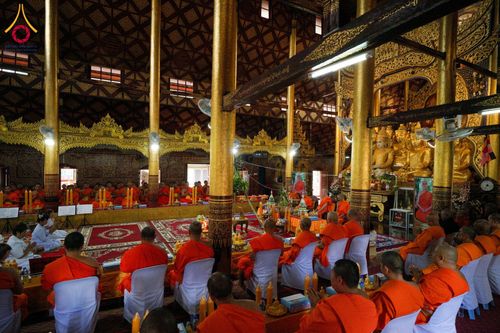 ภาพ No.144335:พิธีถวายเทียนพรรษา, พิธีสืบชะตาหลวง, พิธีถวายสังฆทาน และ พิธีถวายทุนการศึกษา บูชาธรรม ๘๐ ปี พระครูบาไชยบูลย์ ธัมมชโย วันจันทร์ที่ ๑๕ กรกฏาคม พ.ศ. ๒๕๖๗ ณ วัดราชฐานหลวงหัวข่วง เมืองเชียงตุง สาธารณรัฐแห่งสหภาพเมียนมาร์