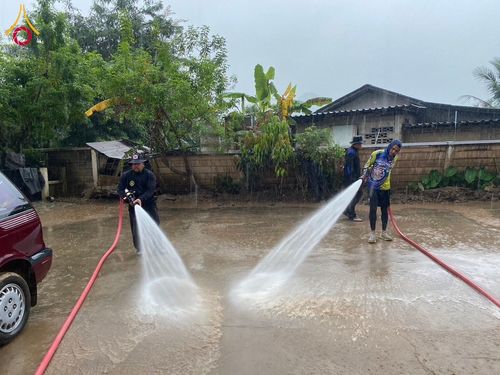 ภาพ No.159645:ฟื้นฟูเชียงราย! ปทุมธานีส่งเครื่องจักรกลสาธารณภัยลงพื้นที่อุทกภัยเร่งช่วยเหลือประชาชน วันที่ 29 กันยายน พ.ศ. 2567 ณ ลานจอดรถ P2 วัดพระธรรมกาย อ.คลองหลวง จ.ปทุมธานี