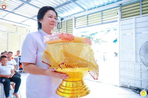 ภาพ No.86766:พิธีทอดผ้าป่าสมทบทุนสร้างอาคารปฏิบัติธรรม  วันอาทิตย์ที่ 26 สิงหาคม พ.ศ. 2566  ณ ศูนย์ปฏิบัติธรรมสวนผึ้ง จ.ราชบุรี