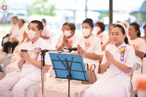 ภาพ No.137048:พิธีทอดผ้าป่าโครงสร้างเหล็กค้ำฟ้ามหามงคล อาคาร 80 ปี หลวงพ่อธัมมชโย ณ ศูนย์ปฏิบัติธรรมวิหารแดง ต.เจริญธรรม อ.วิหารแดง จ.สระบุรี วันที่ 19 พฤษภาคม พ.ศ. 2567