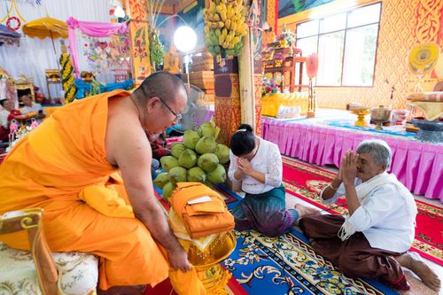 ภาพ No.98964:พิธีทอดกฐินสามัคคีทั่วไทย 5,000 วัด  ณ วัดกันทรอมอุดม อ.ขุนหาญ จ.ศรีสะเกษ วันที่ 26 พฤศจิกายน พ.ศ. 2566