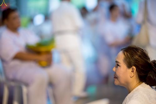 ภาพ No.242943:วันที่ 31 สิงหาคม พ.ศ. 2568 พิธีตัดปอยผมและปลงผม โครงการอุปสมบทหมู่บูชาธรรม ครบรอบ 108 ปี วันครูผู้ค้นพบวิชชาธรรมกาย ณ วัดพระธรรมกาย