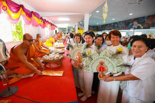 ภาพ No.114419:พิธีทอดผ้าป่าทำนุบำรุงศาสนสถาน ณ วัดโบสถ์บน ต.บางคูเวียง อ.บางกรวย จ.นนทบุรี วันที่ 18 มกราคม พ.ศ. 2567