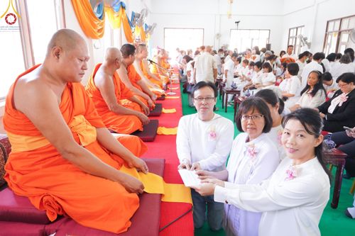 ภาพ No.114717:พิธีทอดผ้าป่าทำนุบำรุงศาสนสถาน ณ วัดปรางค์หลวง ต.บางม่วง อ.บางใหญ่ จ.นนทบุรี วันที่ 18 มกราคม พ.ศ. 2567