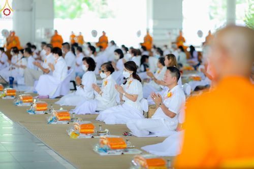 ภาพ No.78083:พิธีบุพเปตพลี ครั้งที่ 132 เพื่ออุทิศบุญกุศลแด่บรรพบุรุษผู้ล่วงลับ วันที่ 21 มีนาคม พ.ศ. 2566 ณ วัดพระธรรมกาย