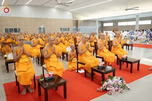 ภาพ No.346740:วันพฤหัสบดี 27 สิงหาคม พ.ศ.2569 พิธีมอบรางวัลแก่สามเณรทรงพระปาฏิโมกข์ปีที่ 4/2569