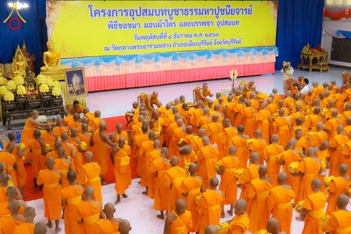 ภาพ No.281283:วันที่ 4 ธันวาคม พ.ศ. 2568 พิธีบรรพชาสามเณร ในโครงการบวชบูชาธรรมมหาปูชนียาจารย์  ณ วัดกลางพระอารามหลวง จังหวัดบุรีรัมย์