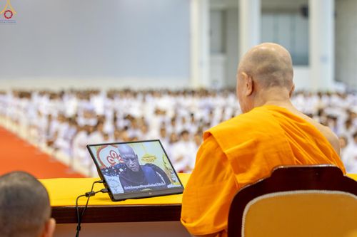 ภาพ No.327737:วันที่ 3 พฤษภาคม พ.ศ.2569 พิธีรับมอบพระบรมสารีริกธาตุ จากสาธารณรัฐแห่งสหภาพเมียนมา ณ ห้องแก้วสารพัดนึก วัดพระธรรมกาย