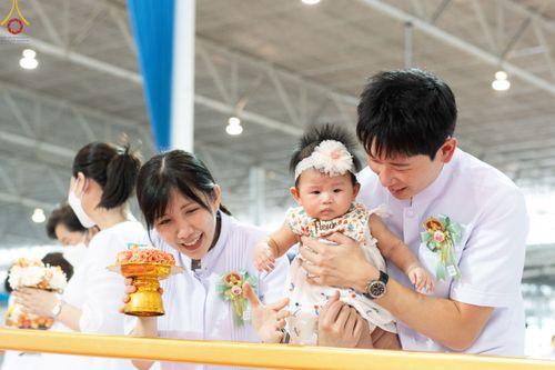 ภาพ No.77818:พิธีหล่อพระบรมพุทธเจ้า ทิศตะวันตก  วันอาทิตย์ที่ 19 มีนาคม พ.ศ. 2566 ณ วัดพระธรรมกาย จ.ปทุมธานี