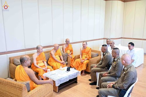 ภาพ No.340357:วันที่ 23 กรกฎาคม พ.ศ. 2569 พิธีเปิดโครงการพัฒนาคุณธรรม จริยธรรม สำหรับนักเรียนนายสิบตำรวจ (นสต.) รุ่นที่ 17 ศูนย์ฝึกอบรมตำรวจภูธรภาค 1 ระหว่างวันที่ 23-27 กรกฏาคม 2569 ( 5 วัน 4 คืน) ณ ศูนย์ปฏิบัติธรรมเวิล์ดพีช วัลเล่ย์ (World Peace Valley) เขาใหญ่  ต.ห