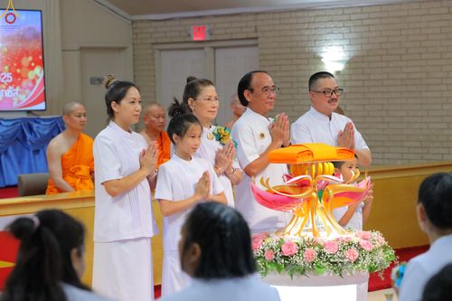 ภาพ No.284376:วันอาทิตย์ที่ 19 ตุลาคม พ.ศ.2568  พิธีทอดกฐินสามัคคี ณ วัดพระธรรมกายเท็กซัส สหรัฐอเมริกา