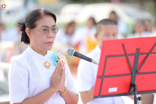 ภาพ No.235154:วันอาทิตย์ที่ 27 กรกฎาคม พ.ศ. 2568 พิธีตักบาตรพระ1,000 รูป ทำบุญเมืองพัทลุง ประธานสงฆ์ พระปริยัติวชิโรดม  เจ้าคณะจังหวัดพัทลุง ประธานฆราวาส นายรัฐศาสตร์ ชิดชู  ผู้ว่าราชการจังหวัดพัทลุง