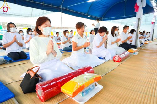 ภาพ No.116503:พิธีถวายภัตตาหารเป็นสังฆทาน แด่คณะพระธรรมยาตรา ปีที่ 12 วันที่ 22 มกราคม พ.ศ. 2567 ณ อนุสรณ์สถานบางนางแท่น จ.นครปฐม