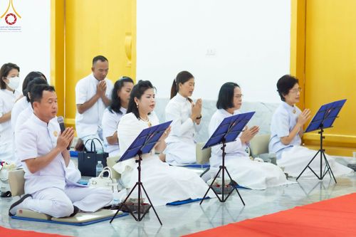 ภาพ No.101077:พิธีบรรพชาธรรมทายาท ในโครงการอุปสมบทบูชาธรรม มหาปูชนียาจารย์ พ.ศ. 2566 ณ วัดหนองไผ่ล้อม จ.ปราจีนบุรี วันที่ 2 ธันวาคม พ.ศ. 2566