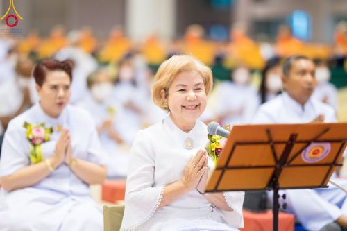 ภาพ No.95277:พิธีมุทิตาพระมหาเถระและพระเถระ ครั้งที่ 29 วันอาทิตย์ที่ 19 พฤศจิกายน พ.ศ. 2566 ณ ห้องแก้วสารพัดนึก สภาธรรมกายสากล วัดพระธรรมกาย