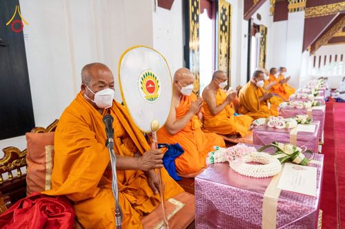 ภาพ No.76329:พิธีต้อนรับสัญญาบัตร - พัดยศ   พระวชิรกิจโสภณ  ณ อุโบสถวัดบ้านขุน ตำบลบ่อหลวง อำเภอฮอด จังหวัดเชียงใหม่ วันศุกร์ที่ ๑๗ เดือน กุมภาพันธ์ พุทธศักราช ๒๕๖๖