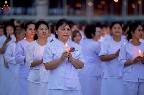 ภาพ No.224216:วันที่ 3-5 พฤษภาคม พ.ศ. 2568  กิจวัตร-กิจกรรมโครงการปฏิบัติธรรมอบรมศีลธรรม “บวชอุบาสิกาแก้ว” ถวายเป็นพระราชกุศล แด่พระบาทสมเด็จพระเจ้าอยู่หัว เนื่องในโอกาสมหามงคล “วันฉัตรมงคล” ณ วัดพระธรรมกาย อ.คลองหลวง จ.ปทุมธานี